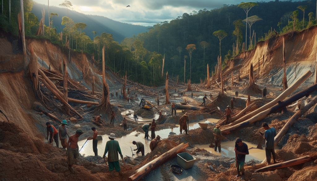 Impactos do Garimpo Ilegal nas Unidades de Conservação da Amazônia