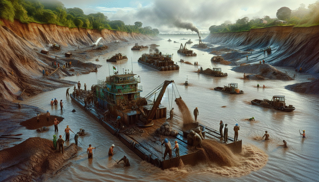 Garimpo ilegal no Rio Madeira: mais de 500 balsas flagradas e os impactos ambientais e sociais crescentes