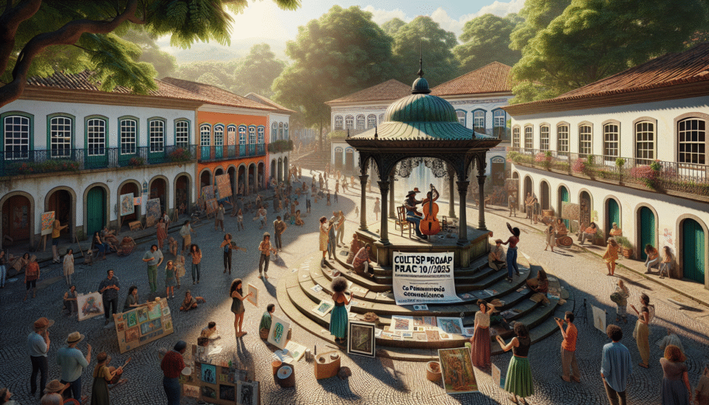 Edital CultSP PROAC 10/2025: Como financiar projetos culturais em municípios de até 50 mil habitantes em São Paulo