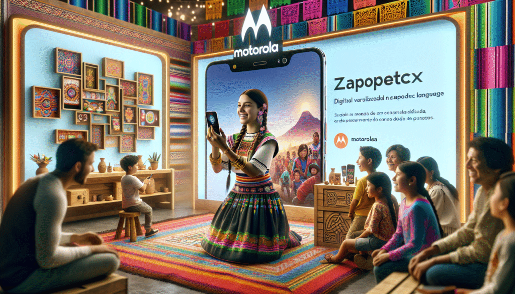 Motorola lança suporte à língua Zapoteca para valorização e preservação digital de idioma indígena