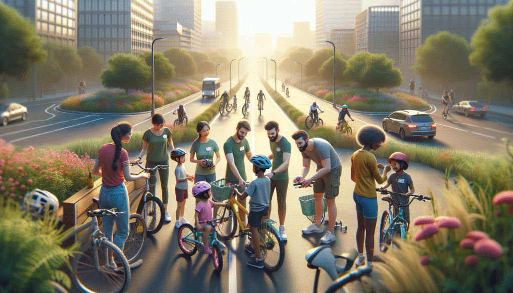 Voluntariado com Bicicletas: Transformando Vidas e Cidades através da Mobilidade Sustentável