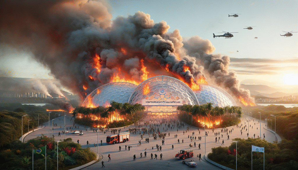 Incêndio na COP30: impactos, causas e repercussão internacional do fogo na cúpula climática em Belém