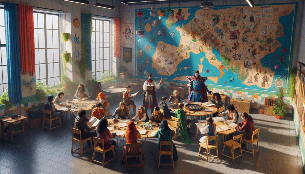 RPG na Educação: Como Jogos de Interpretação Transformam o Aprendizado e Engajamento dos Alunos