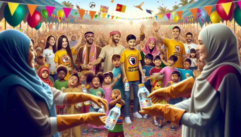 Conscientização sobre trabalho infantil no Carnaval