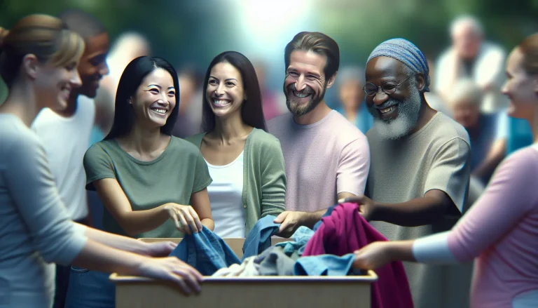 Onde doar roupas usadas para ajudar pessoas carentes