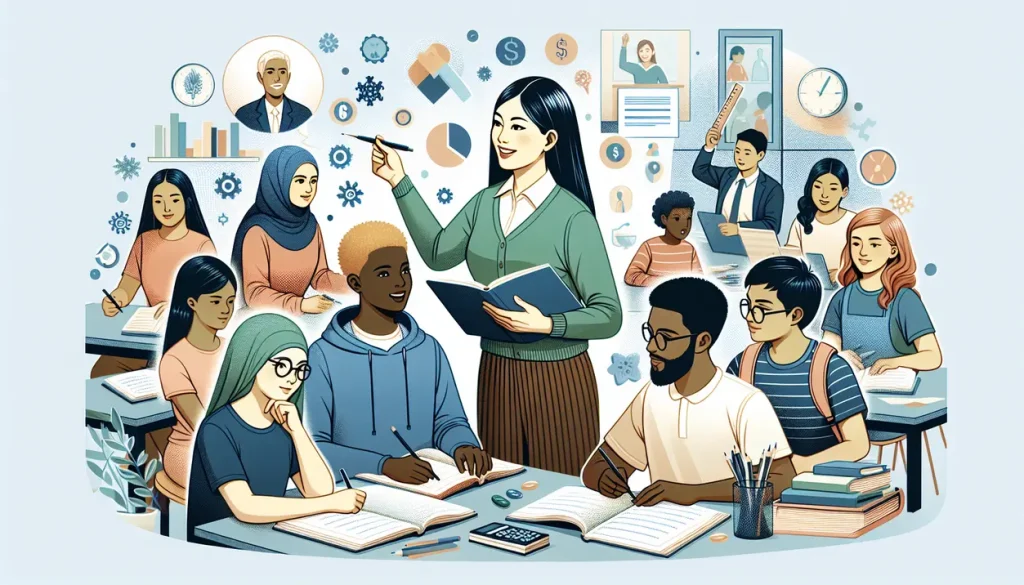 Oportunidades de ensino para estudantes de baixa renda