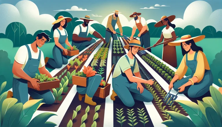 apoio a pequenos agricultores em projetos sustentáveis