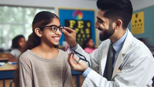 atendimento oftalmológico gratuito para estudantes da rede pública