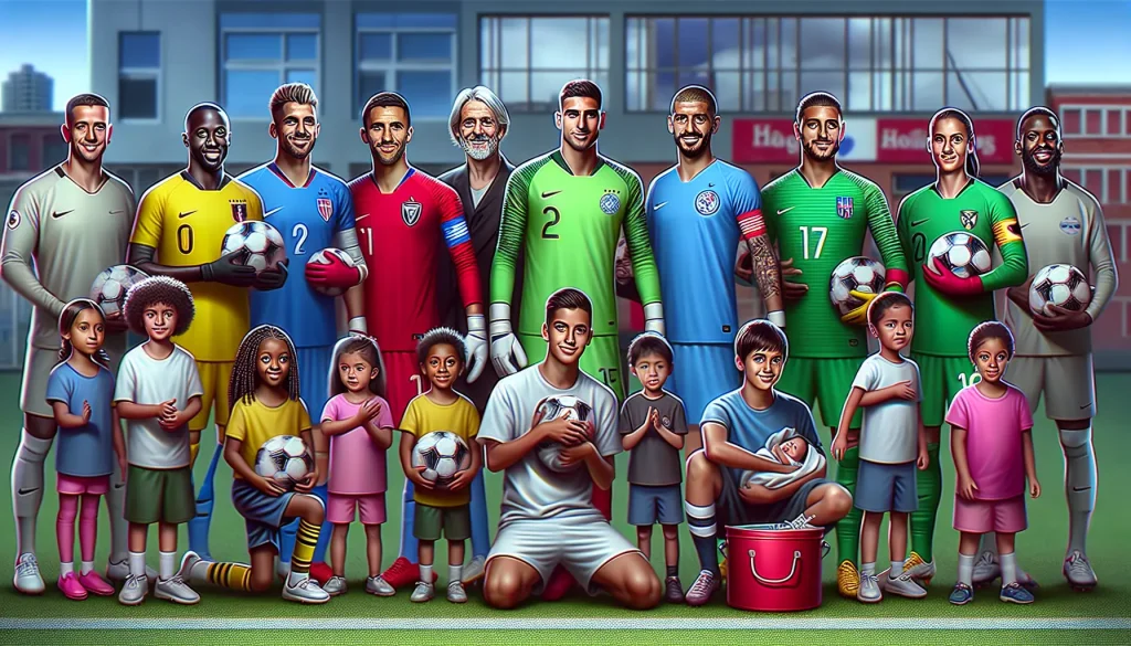 Atletas de Futebol e Ações de Caridade