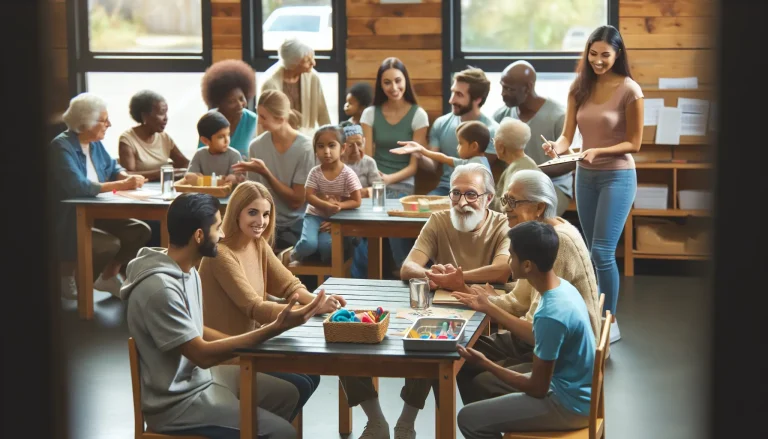 Centro comunitário de assistência social em São Paulo