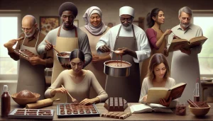 Cursos gratuitos de chocolate para geração de renda no Terceiro Setor