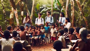 Educação Gratuita em Comunidades Amazônicas