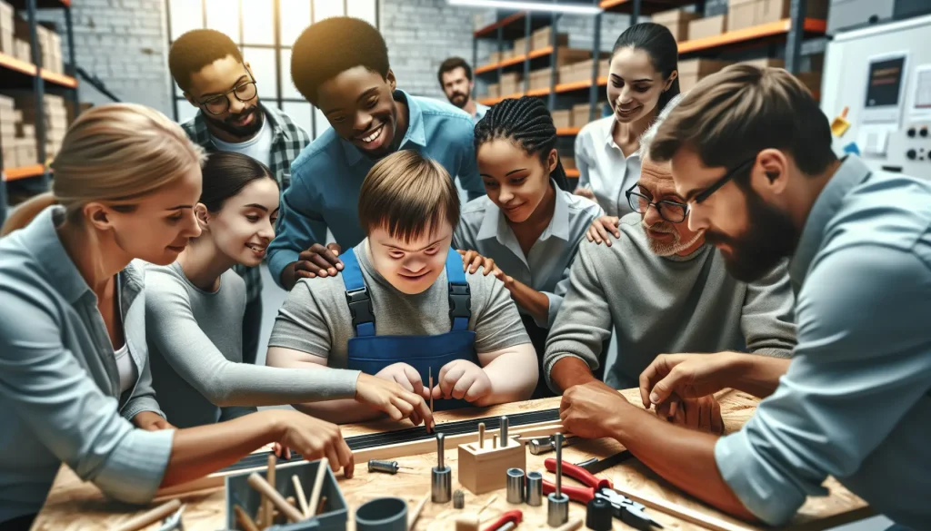 Inclusão de jovens com síndrome de Down no mercado de trabalho