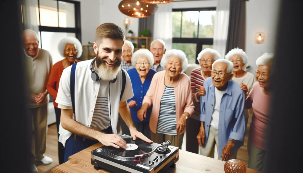 Combate à solidão de idosos através da música