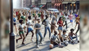 Esporte na Rua para jovens do ABC Paulista