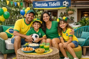Campanha social de móveis durante a Copa do Mundo