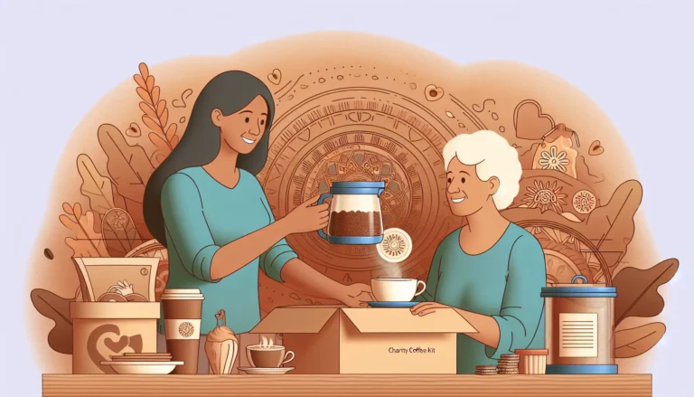 Compra de café para apoio a mães solo