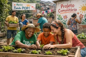 Fortalecimento de iniciativas comunitárias no Brasil
