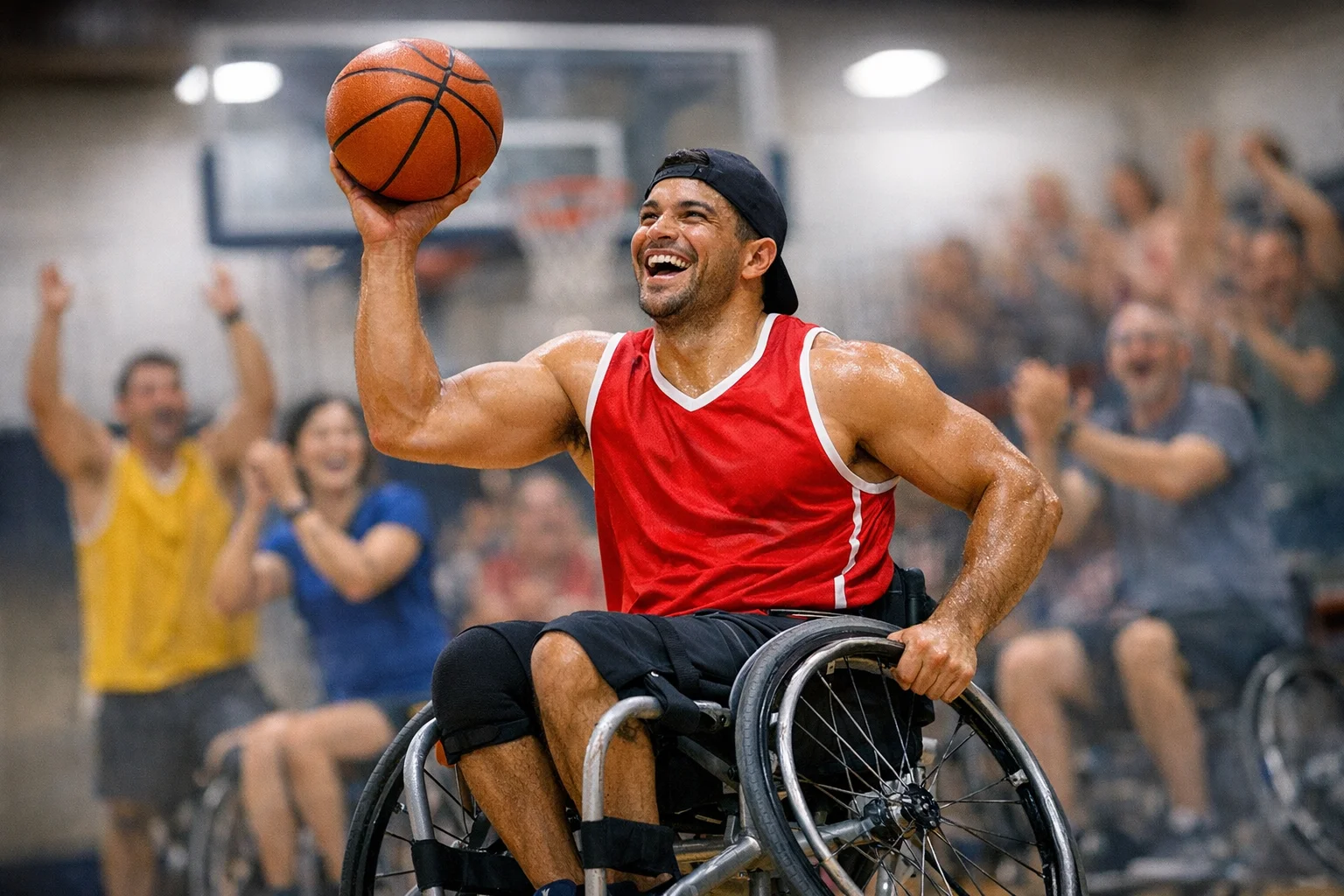 Inclusão social através do basquete em cadeira de rodas