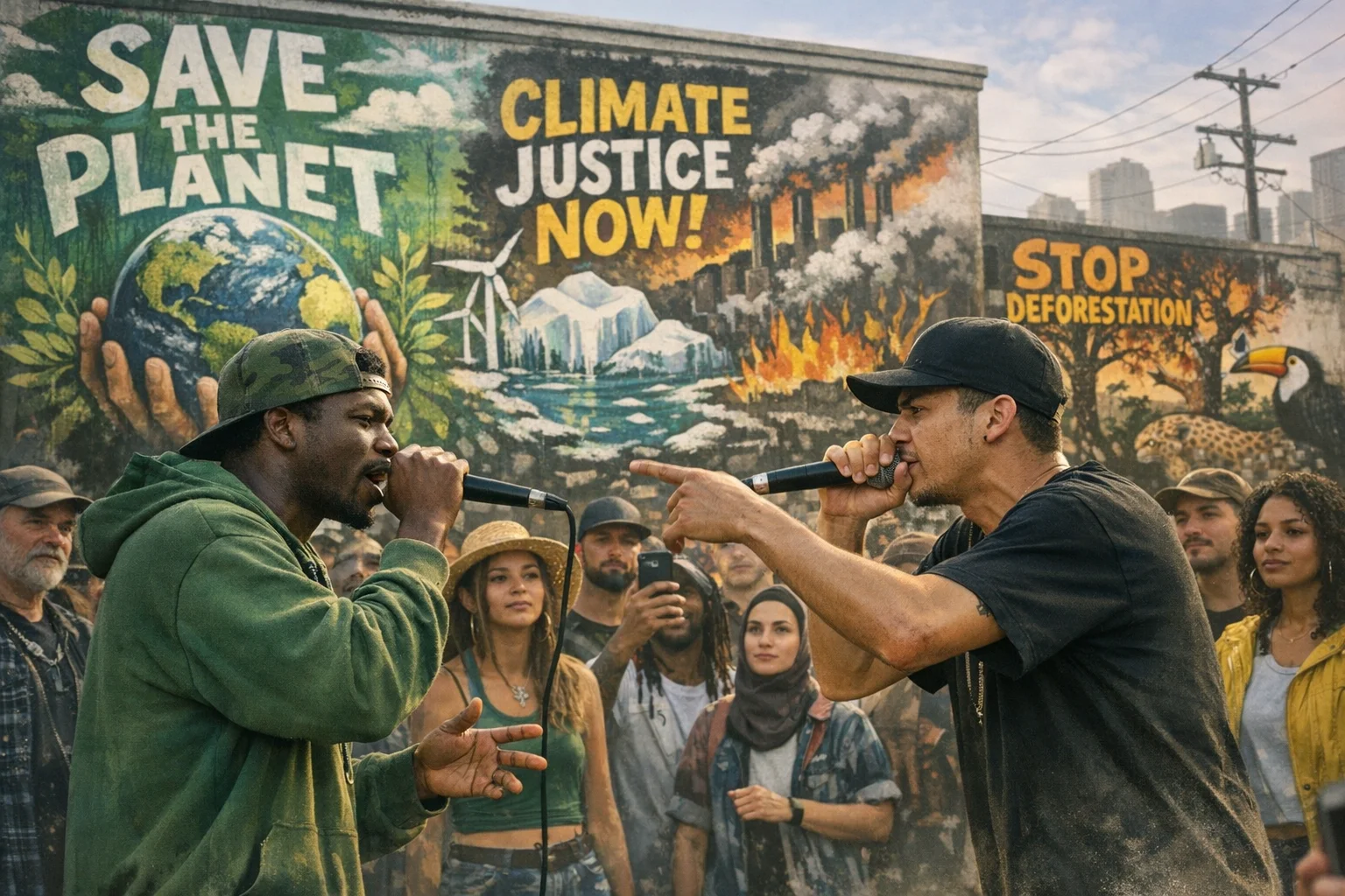 Justiça Climática e Hip-Hop na Quebrada