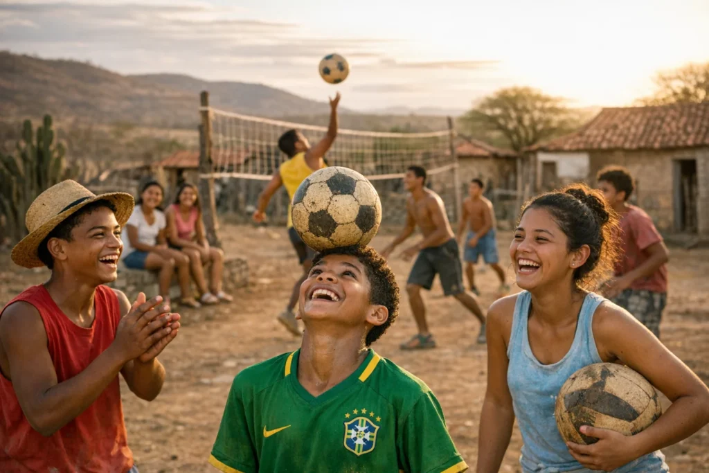 Projeto social de esporte no Sertão da Bahia e Piauí