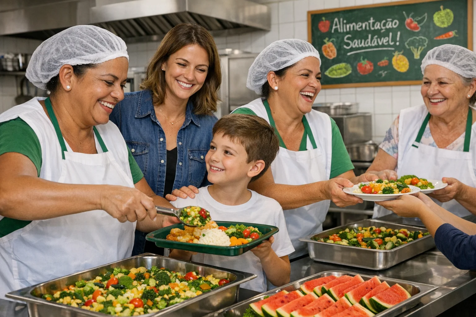 Receitas de Merendeiras de Escolas Públicas no Brasil