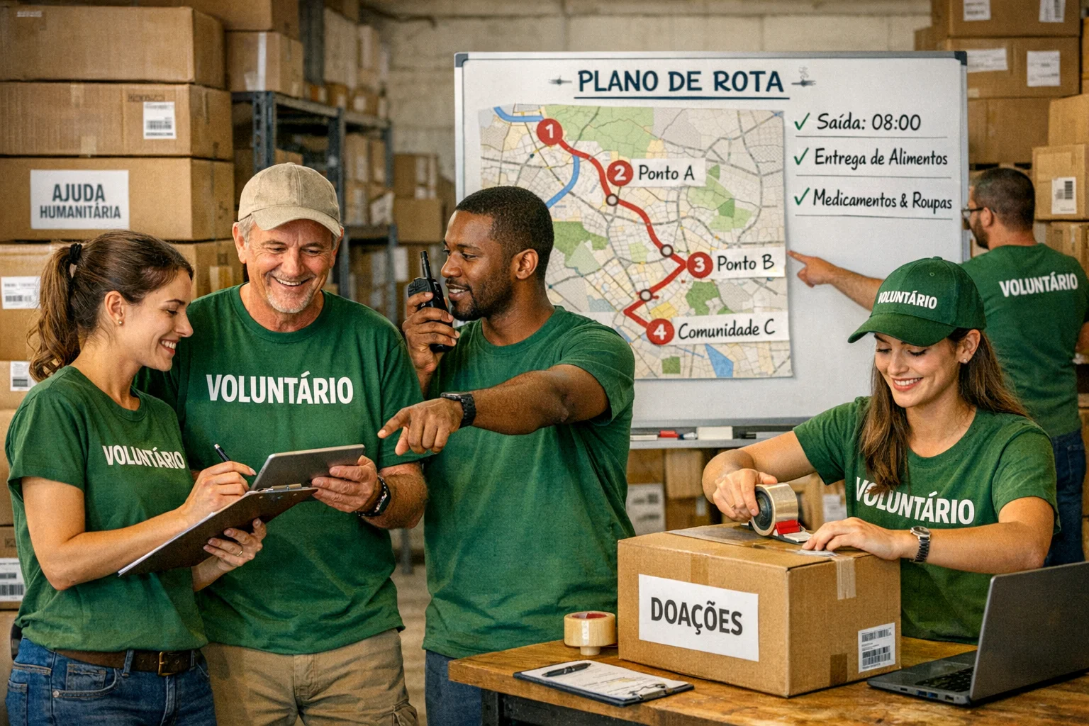 redução de custos logísticos para organizações do terceiro setor