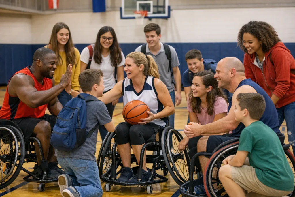 Vivência paradesportiva e inclusão no esporte adaptado