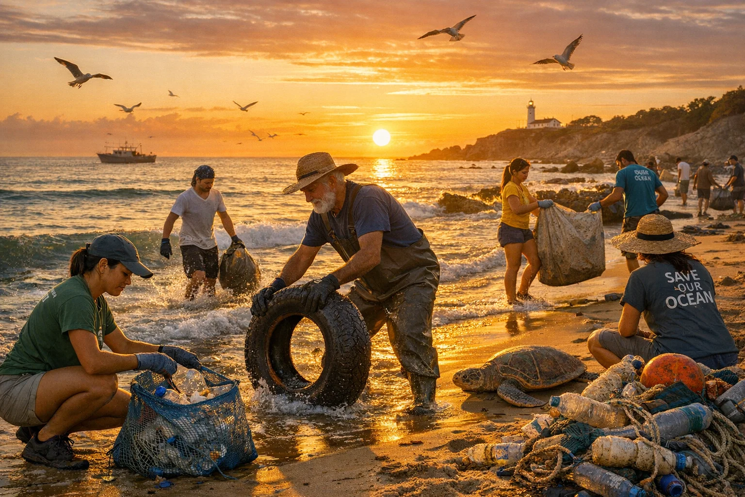 Ação global urgente para a situação dos oceanos