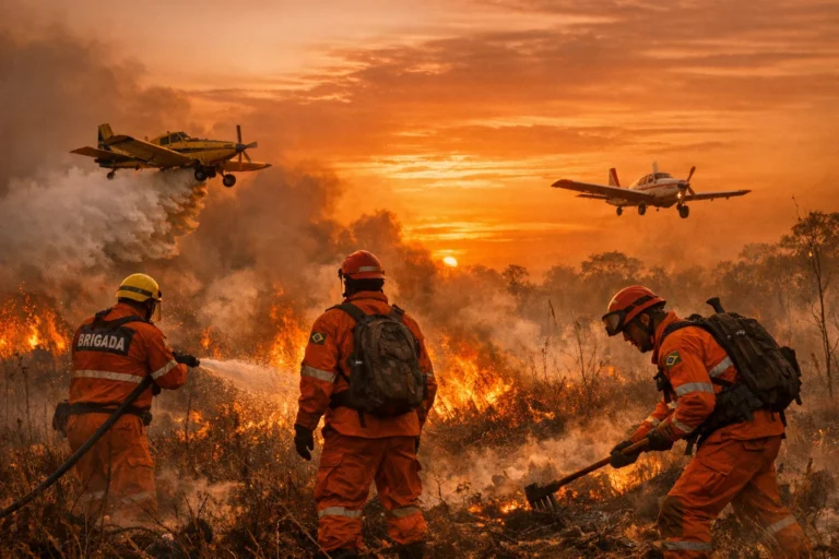 Ações governamentais contra queimadas em anos de El Niño