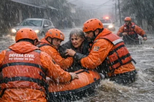 Alerta de chuvas intensas no Rio Grande do Sul