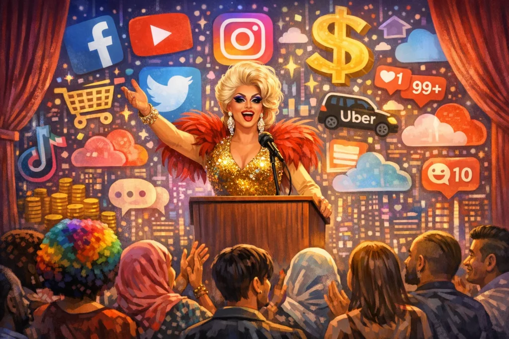 Crítica ao capitalismo de plataforma no contexto LGBT