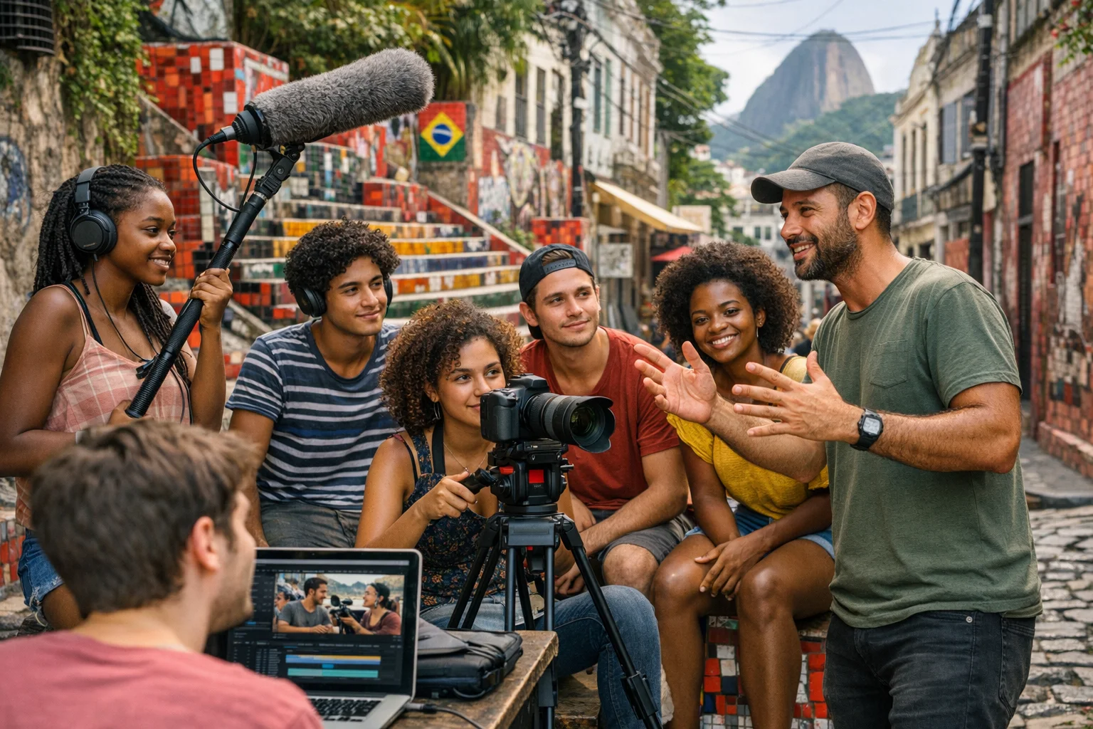 Cursos gratuitos de audiovisual para moradores do Rio de Janeiro