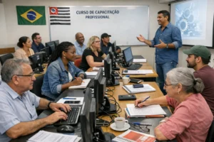 Cursos gratuitos de capacitação profissional em São Paulo