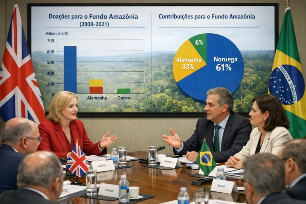 doações internacionais para o Fundo Amazônia