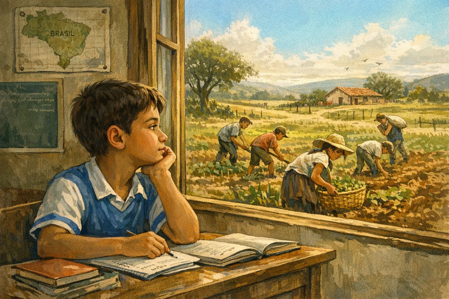 Impacto do Trabalho Infantil na Educação e Direitos Humanos
