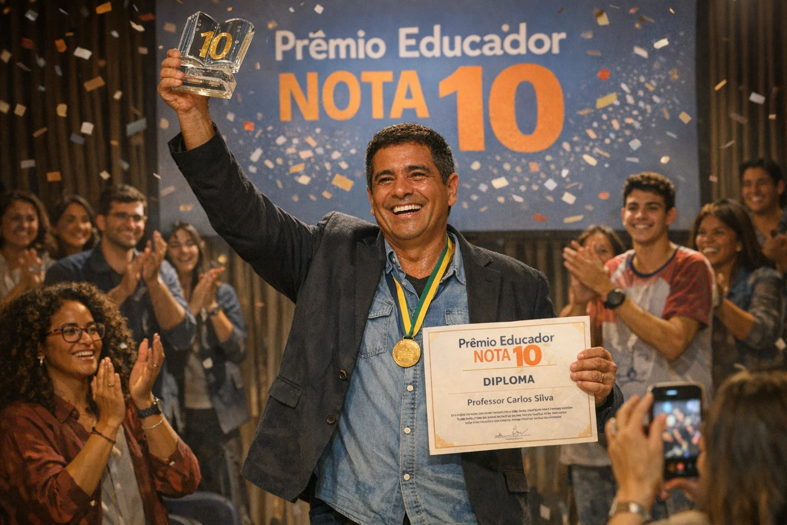 Prêmio Educador Nota 10 para Transformação da Educação