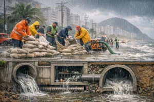 Prevenção de impactos do El Niño na Baixada Santista