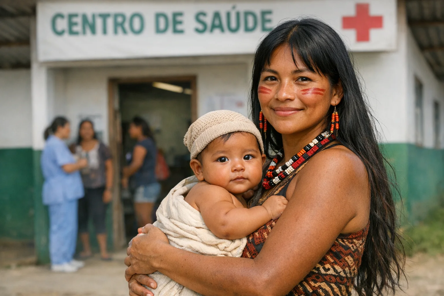 redução da mortalidade materna e infantil indígena