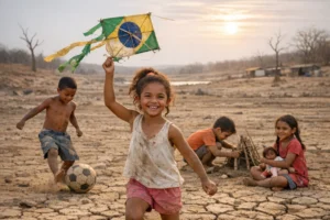 Riscos climáticos para crianças e adolescentes no Brasil