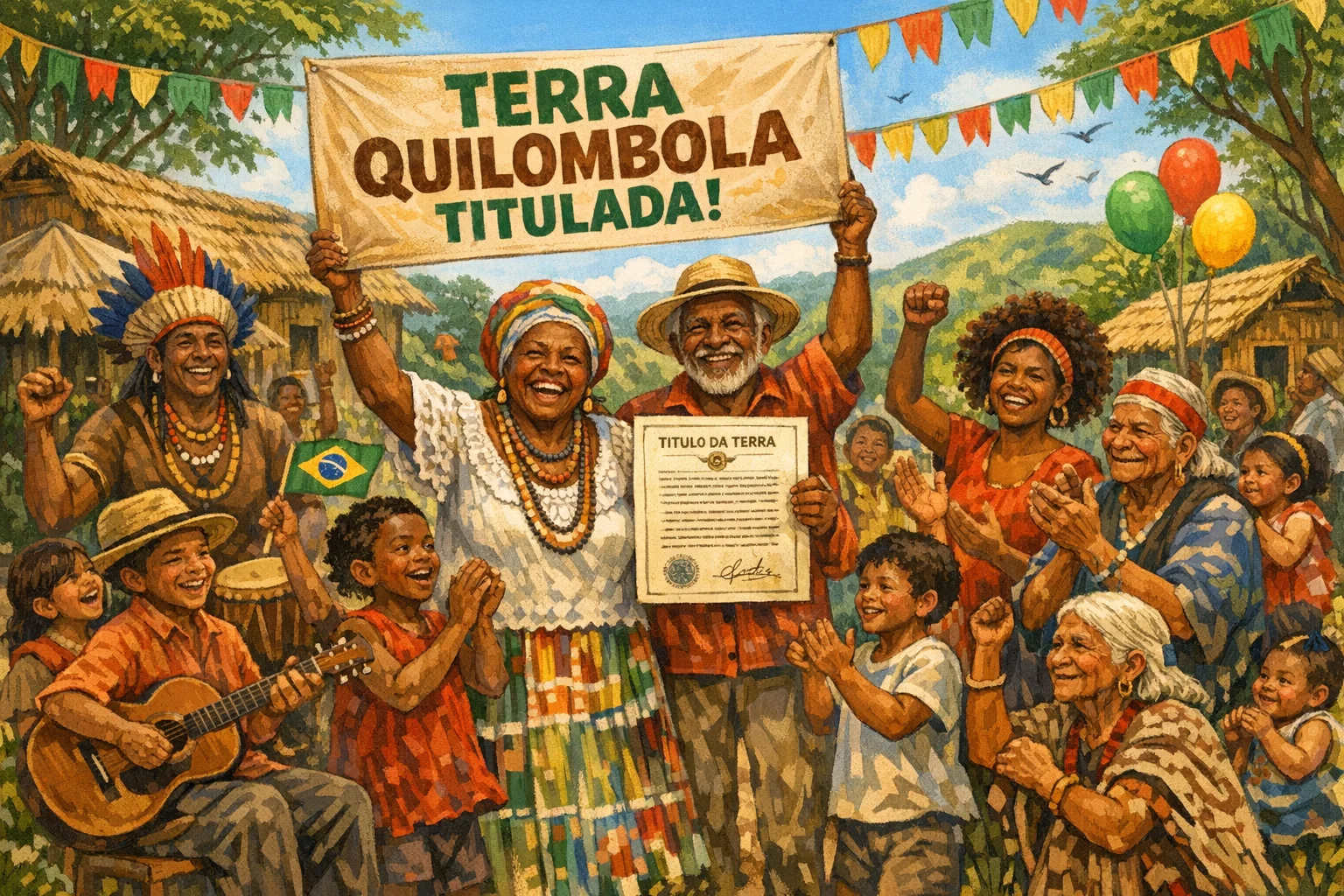Titulação de Territórios Quilombolas no Brasil