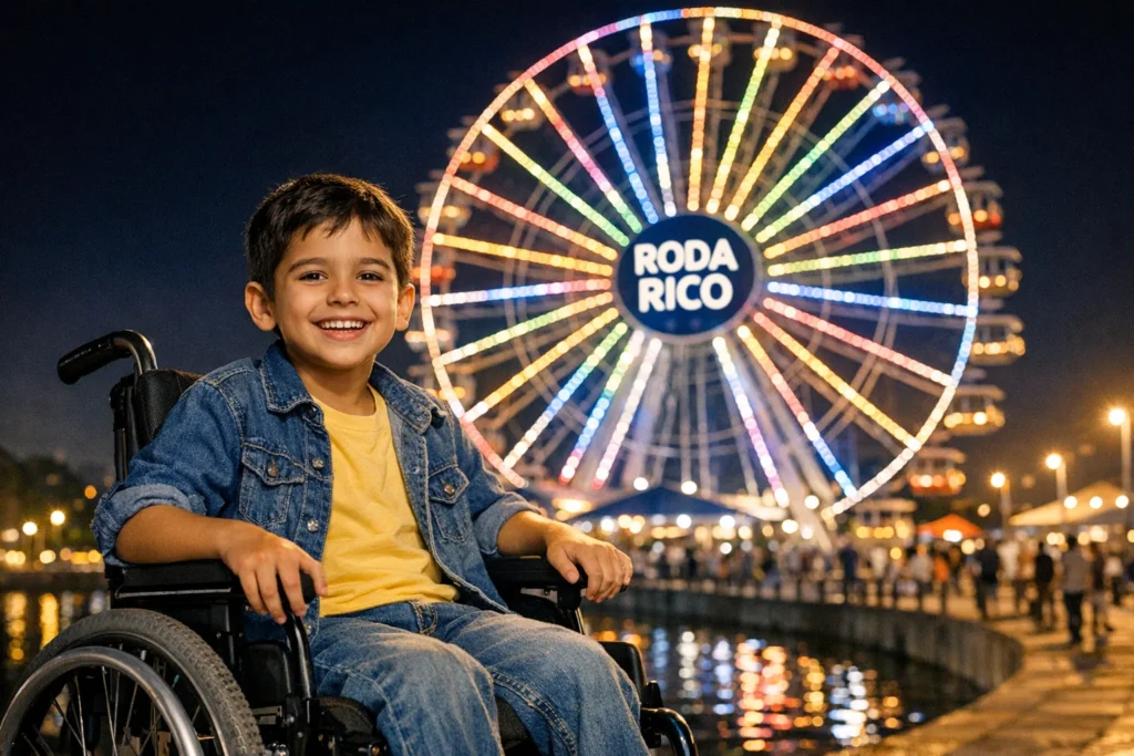 Campanha de doação para a AACD com desconto na Roda Rico