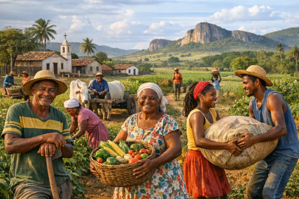 Desenvolvimento social em comunidades rurais na Bahia