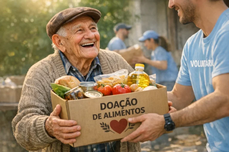 doação milionária para idosos em situação de vulnerabilidade