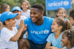 Endrick embaixador do UNICEF no Brasil