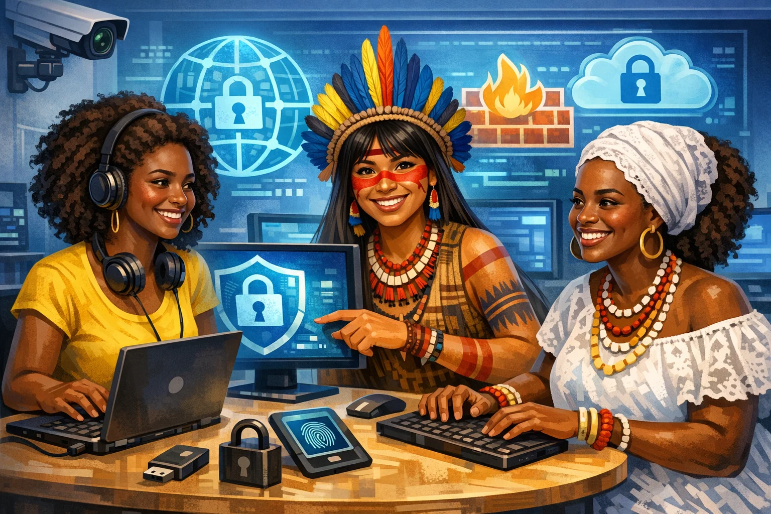 Formação em Segurança Digital para Mulheres Negras na América Latina