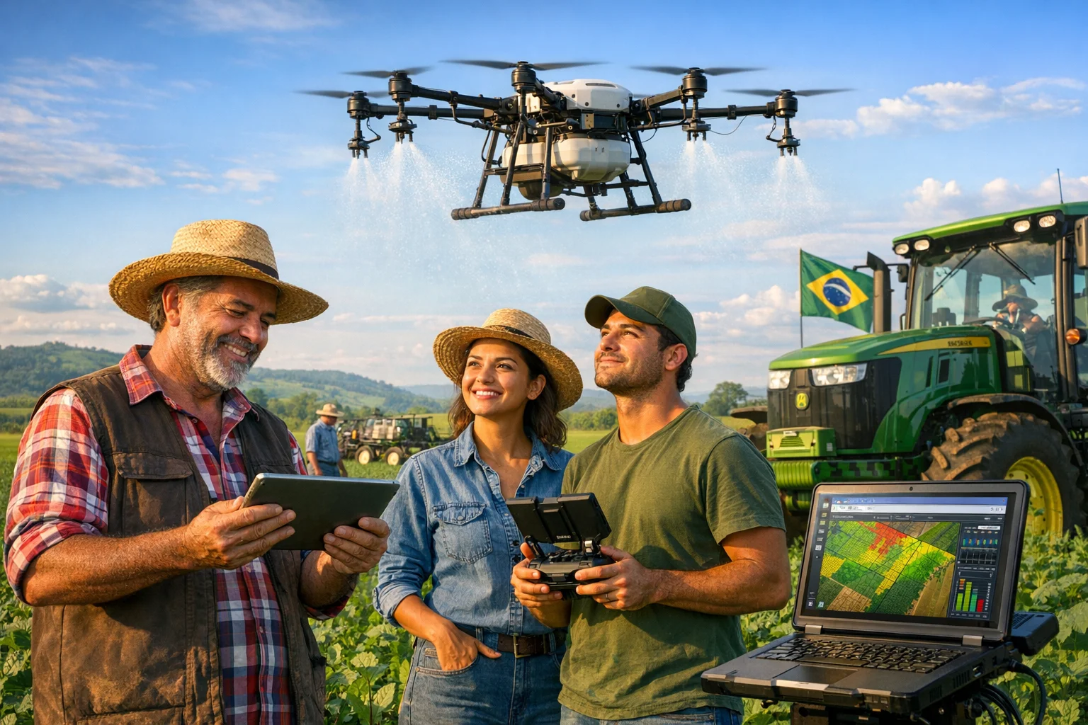 Inovações tecnológicas na agricultura familiar Brasil