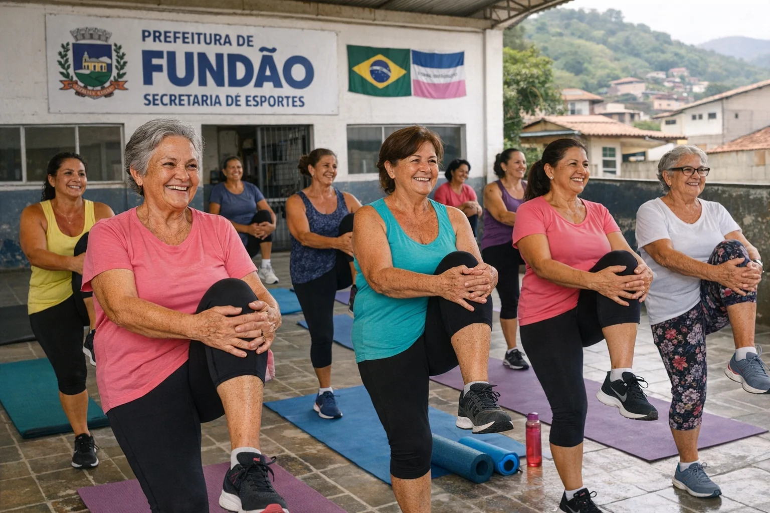 Projeto social de mobilidade física para mulheres em Fundão