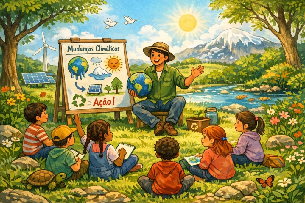 Educação Climática para Crianças no Terceiro Setor