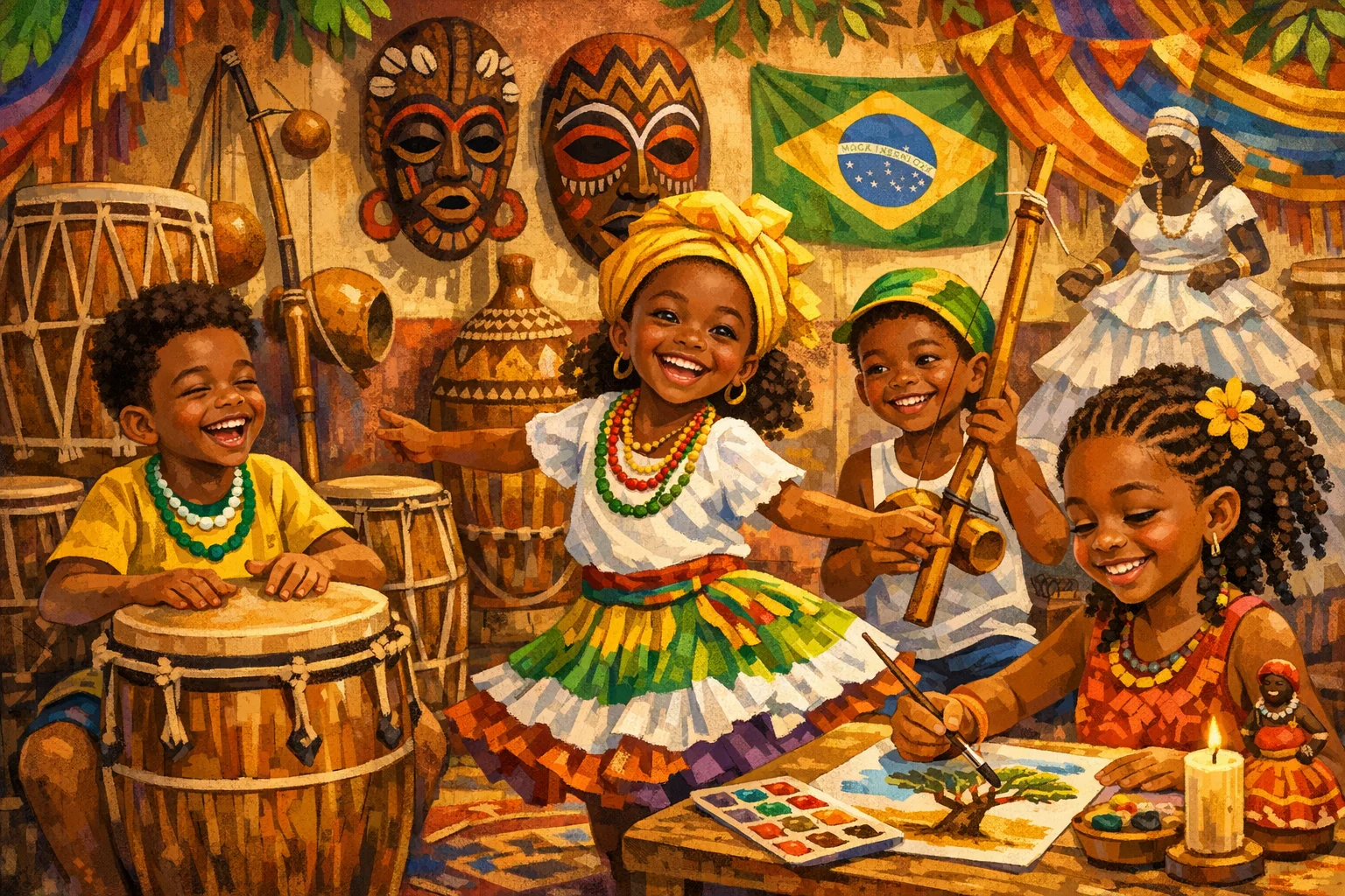 Empoderamento racial de crianças negras no terceiro setor